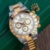 ROLEX DAYTONA SILVER GOLD