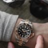 ROLEX GMT MASTER II Silver Rose Gold