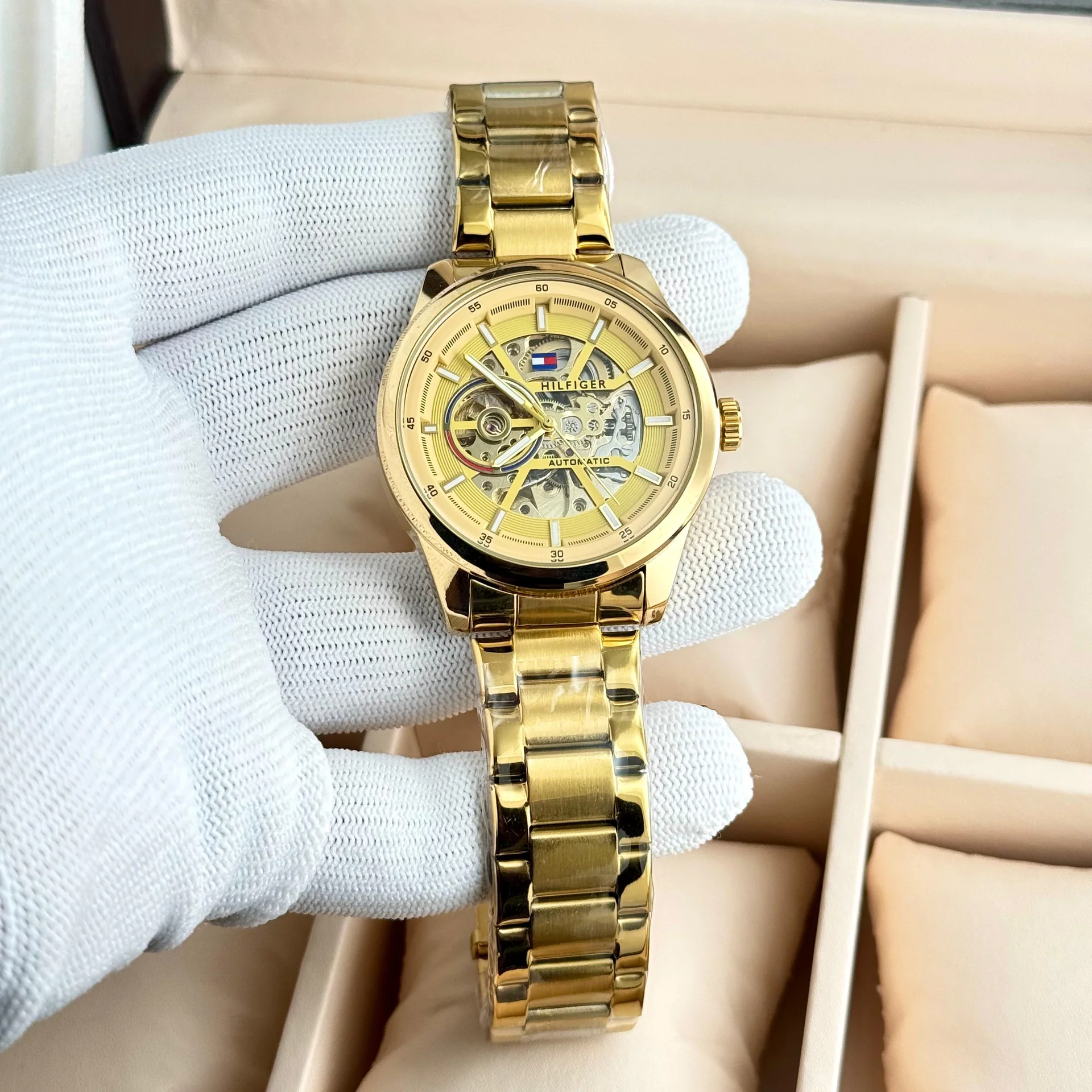 Tommy Hilfiger Automatic full gold