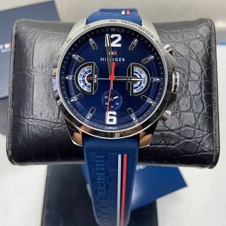 Tommy Hilfiger Decker Full Blue-Silver