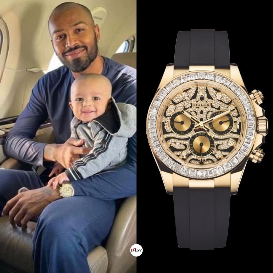 Rolex Daytona “Eye of the Tiger” Gold – Hardik Pandya Edition