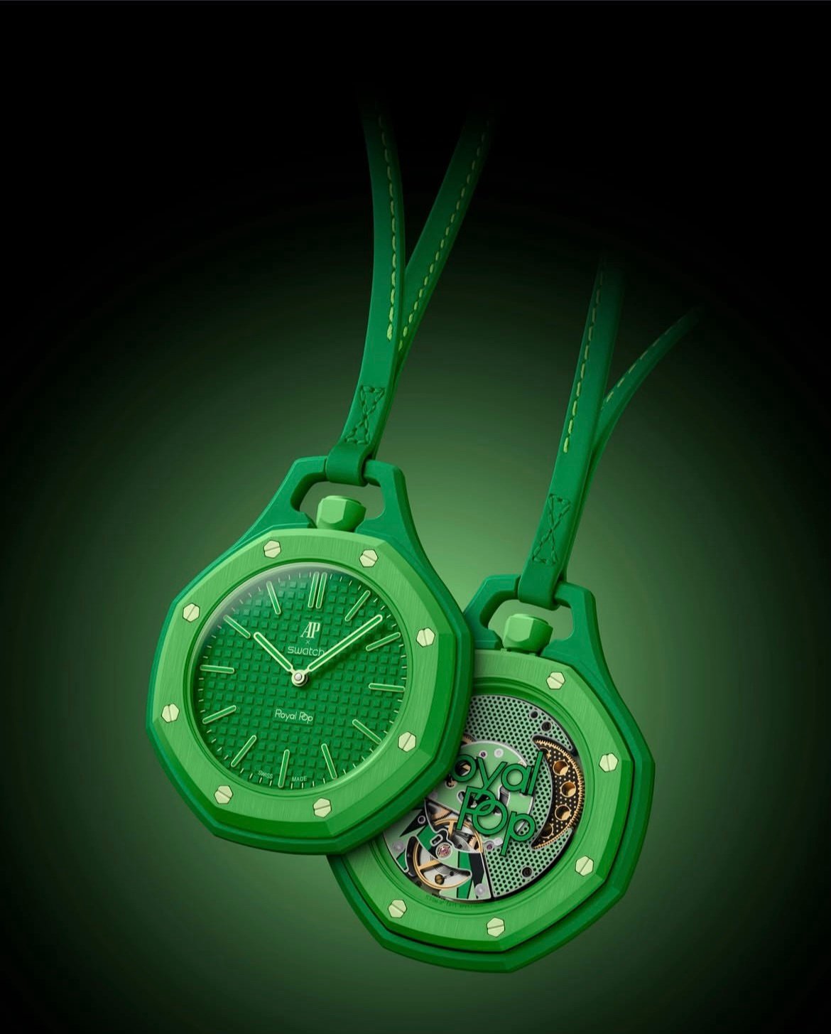 AP × Swatch Royal Pop “Green Eight” Green 💚