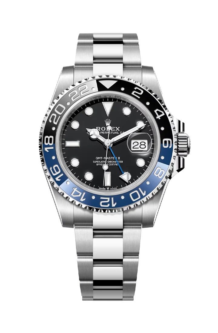 ROLEX GMT MASTER II [BLACK / BLUE / SILVER] 3009025